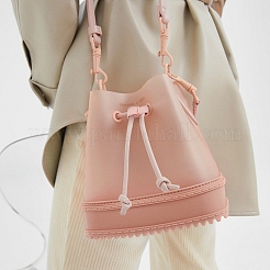 6 Pcs 2 Colors PU Leather String Slide String Keeper&nbsp;DIY-CA0001-67