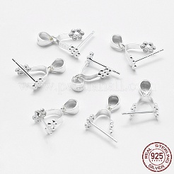 925 Sterling Silver Pendant Bails&nbsp;STER-E050-09S