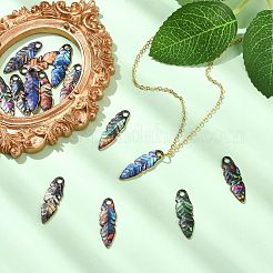 24Pcs 12 Colors Zinc Alloy Pendants&nbsp;FIND-CJ0005-14