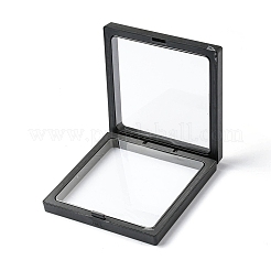 Square Transparent PE Thin Film Suspension Jewelry Display Box&nbsp;CON-YW0001-37