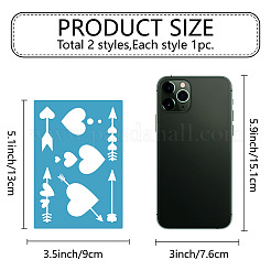 Acrylic Earring Handwork Template&nbsp;DIY-WH0359-033