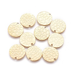 Ion Plating(IP) 304 Stainless Steel Charms&nbsp;STAS-E455-03G-15mm