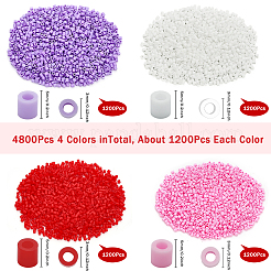300G 4 Colors PE DIY Melty Beads Fuse Beads Refills&nbsp;DIY-CA0005-07