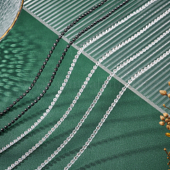 30Yards 3 Colors Resin Rhinestone Sewing Decoration&nbsp;DIY-PH0006-78