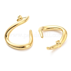 304 Stainless Steel Twist Stud Earrings&nbsp;EJEW-B023-14G