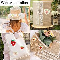 30Pcs 6 Styles Heart Computerized Embroidery Cloth Iron On/Sew On Patches&nbsp;DIY-CJ0003-17