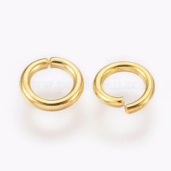 Iron Open Jump Rings&nbsp;IFIN-JR5x1mm-G
