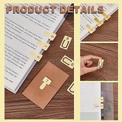 1 Set Brass Bookmarks&nbsp;OFST-CP0001-03