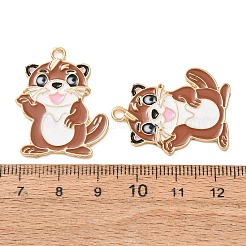 Alloy Enamel Pendants&nbsp;AL-CBA5FAE-02G-B