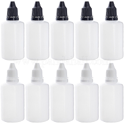 10Pcs 2 Styles PE Plastic Refillable Bottles&nbsp;AJEW-GF0013-39A