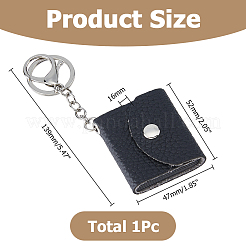 Imitation Leather Keychains&nbsp;HJEW-WH0108-015P-B