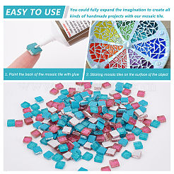Glitter Glass Cabochons&nbsp;GLAA-FH0001-01C