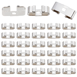 40Pcs Iron Bolo Tie Slides Clasp Accessories&nbsp;FIND-CL0002-29