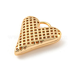 Valentine's Day Hollow Brass Pendants&nbsp;KK-P255-03G