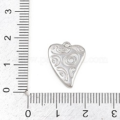304 Stainless Steel Pendants&nbsp;STAS-L313-01B-P