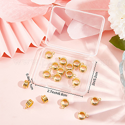 20Pcs Brass Tube Bails&nbsp;KK-BBC0004-24