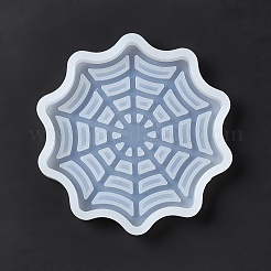 DIY Halloween Spider Web Cup Mat Silicone Molds&nbsp;DIY-E055-18