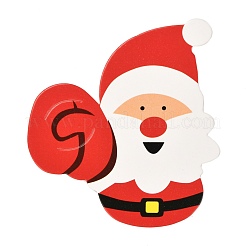Christmas Theme Santa Claus Shape Paper Candy Lollipops Cards&nbsp;CDIS-I003-03
