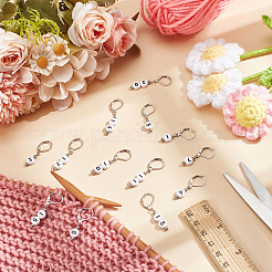20Pcs 20 Styles Number 1~20 Acrylic Pendant Stitch Markers&nbsp;HJEW-AB00745