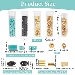 DIY Glass Seed Beads Jewelry Making Making Kit&nbsp;SEED-NB0001-63