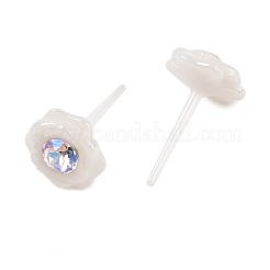 Hypoallergenic Bioceramics Zirconia Ceramic Stud Earrings&nbsp;EJEW-C111-10B