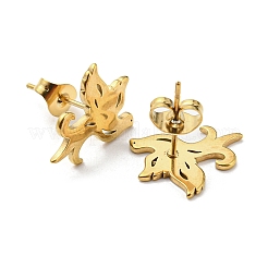 304 Stainless Steel Stud Earrings&nbsp;LS-EJEW-H122-02G