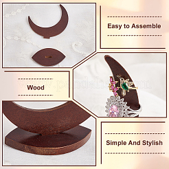 Wood Ring Holder Display Stands&nbsp;RDIS-WH0011-31B