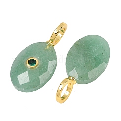 Natural Green Aventurine Pendants&nbsp;G-F837-05D