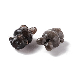 Natural Silver Obsidian Beads Pendants&nbsp;G-G859-06
