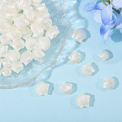 240Pcs 3 Styles Pearlized Opaque Resin Beads&nbsp;RESI-CA0001-82
