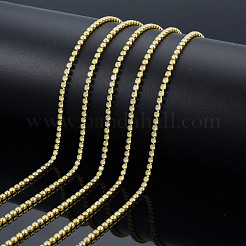 Brass Rhinestone Strass Chains&nbsp;CHC-N017-003B-C05