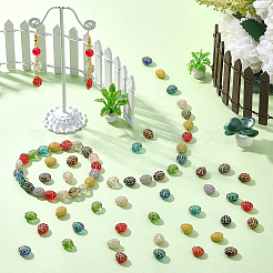 80Pcs Glass Beads&nbsp;GLAA-PA0001-48
