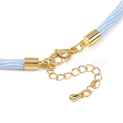 4MM Round Nylon Cotton Cord Necklaces Making&nbsp;NJEW-C106-02G-14