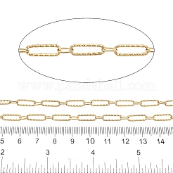 10M Ion Plating(IP) 304 Stainless Steel Oval Link Chains&nbsp;CHS-T006-04G
