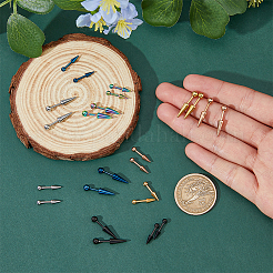 24Pcs 12 Style 303 Stainless Steel Cartilage Earrings&nbsp;EJEW-FI0002-49
