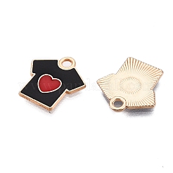 Alloy Enamel Pendants&nbsp;ENAM-S121-088C