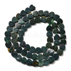Natural Moss Agate Beads Strands&nbsp;G-A272-A01-24