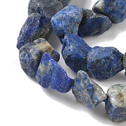 Raw Rough Natural Lapis Lazuli Beads Strands&nbsp;LS-G-M453-D06