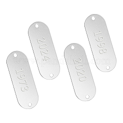 30Pcs Aluminum Oval Connector Charm&nbsp;FIND-WR0011-39