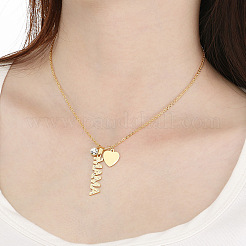 Mother's Day 304 Stainless Steel Jewerly Sets&nbsp;WG62052-01