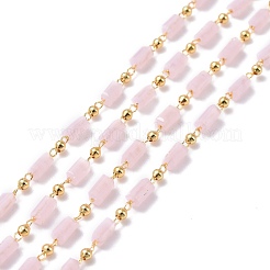 3.28 Feet Handmade Glass Beaded Chains&nbsp;X-CHC-F008-B07
