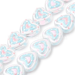 Glass Enamel Beads&nbsp;GLAA-Z021-01