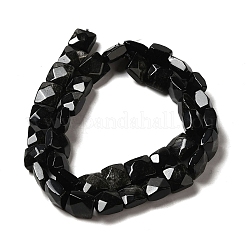 Natural Obsidian Beads Strands&nbsp;G-C109-A02-02