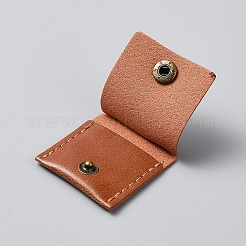 PU Leather Bag Keychain&nbsp;KEYC-WH0034-41C