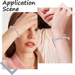 5 Colors Transparent Acrylic Beads&nbsp;MACR-PA0001-03A-01