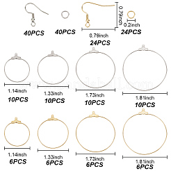 DIY Earring Finding Kits&nbsp;DIY-DR0001-34