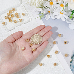 25Pcs 5 Styles Brass Hollow Beads&nbsp;KK-ME0001-81