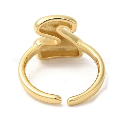 Brass Open Cuff Rings&nbsp;RJEW-U008-06Z-G