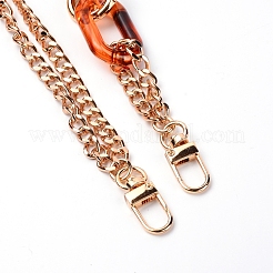 Alloy Curb Chain Bag Strap&nbsp;FIND-WH0071-30B