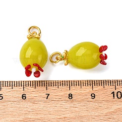 Handmade Lampwork Pendants&nbsp;LAMP-Z012-01G-04